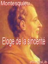 Eloge de la sincérité